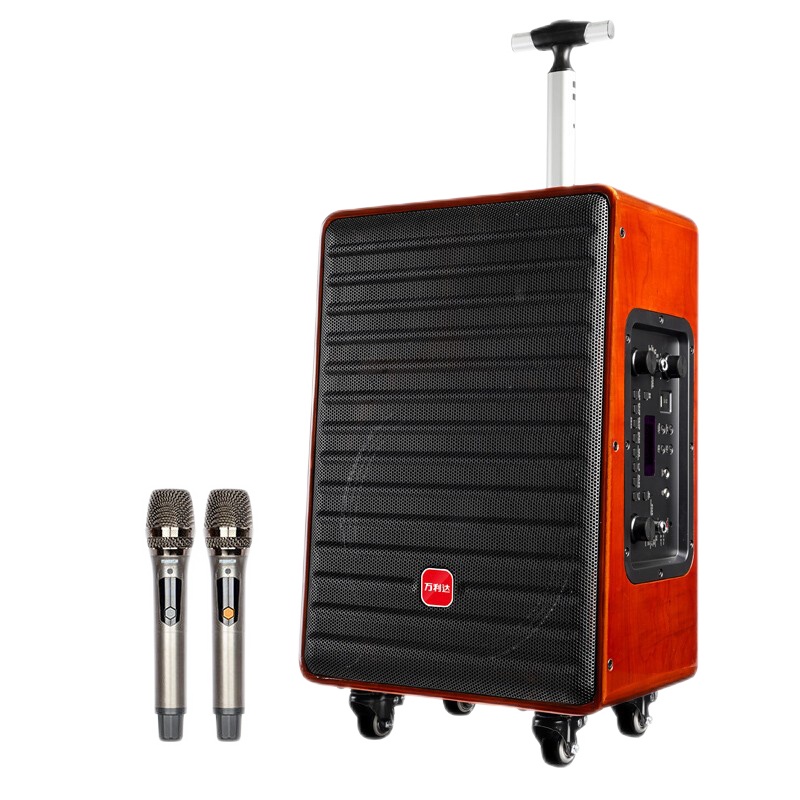 万利达(malata)M+9057A三分频音箱户外演出广场舞大功率网红直播k歌12英寸音响带声卡一体机蓝牙小飞天