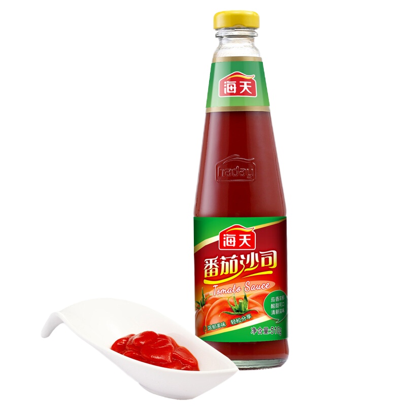 海天 番茄酱 番茄沙司 意大利面披萨薯条酱 510g