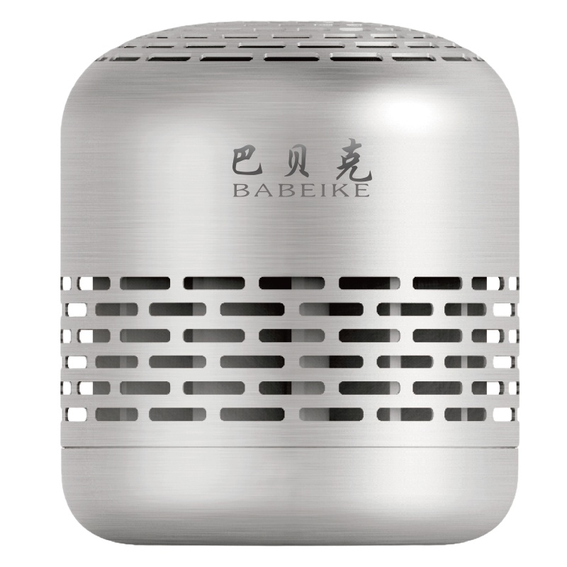 巴贝克(BABEIKE) Q8 除味盒 除甲醛 冰箱除味 鞋柜衣柜厕所车载 除甲醛 除异味 杀菌空气净化器(急速银)
