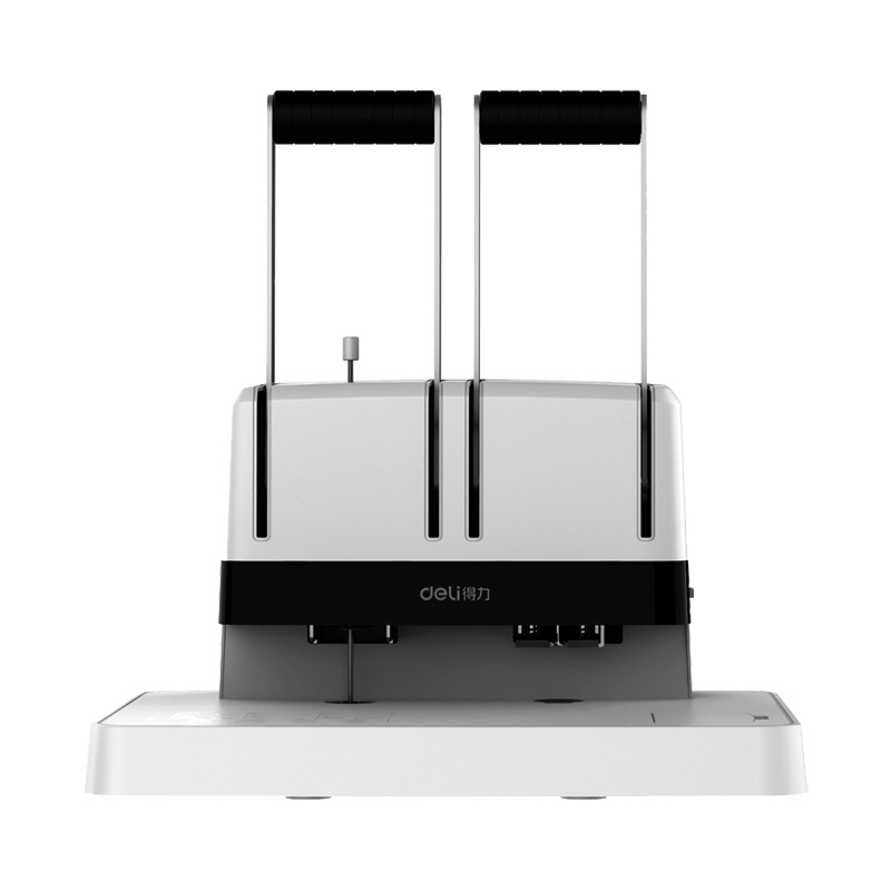 得力(deli)14650财务装订机 财务档案打孔机 电动铆管热熔凭证单据装订机 铆管打孔胶装机 装订机