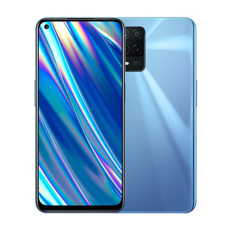 realme 真我Q3i 5G手机 4GB+128GB 光影蓝 5000mAH大电池 90Hz畅速全面屏 4800万多功能三摄 OPPO提供售后支持