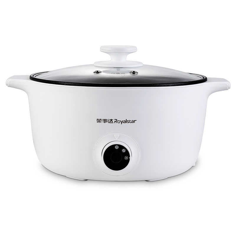 荣事达(Royalstar)电煮锅HG08A5学生宿舍电煮锅家用煮面小电锅3~4人小功率寝室电火锅煎炒一体锅3L小锅