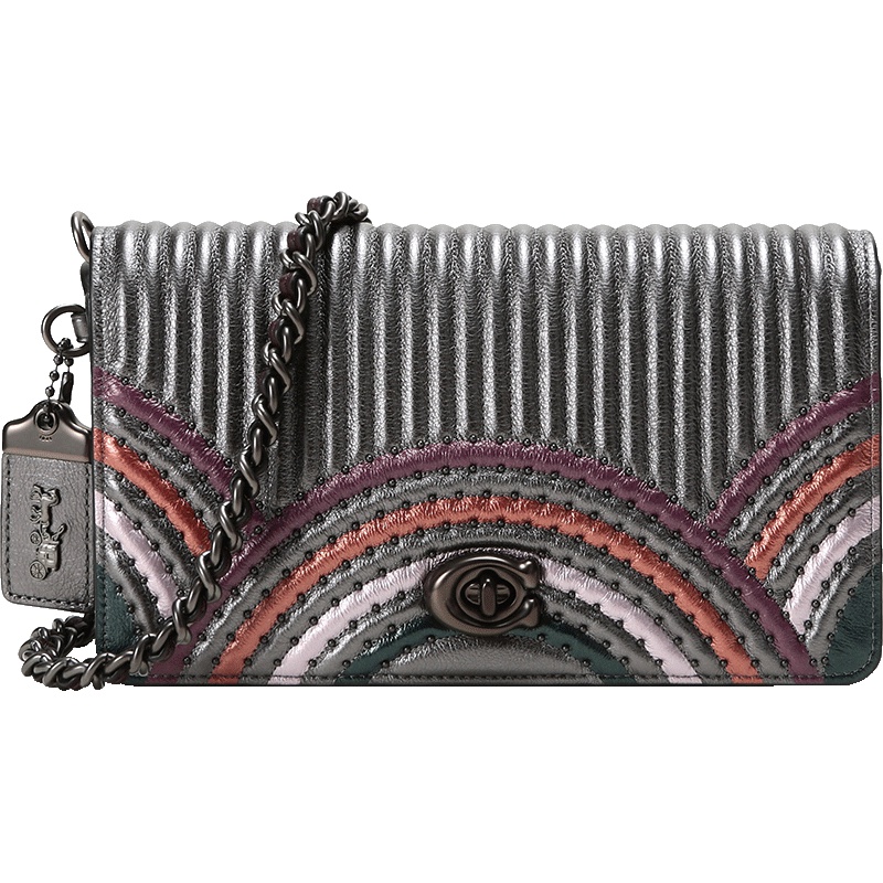 COACH 蔻驰 奢侈品 女士皮革单肩包 38540