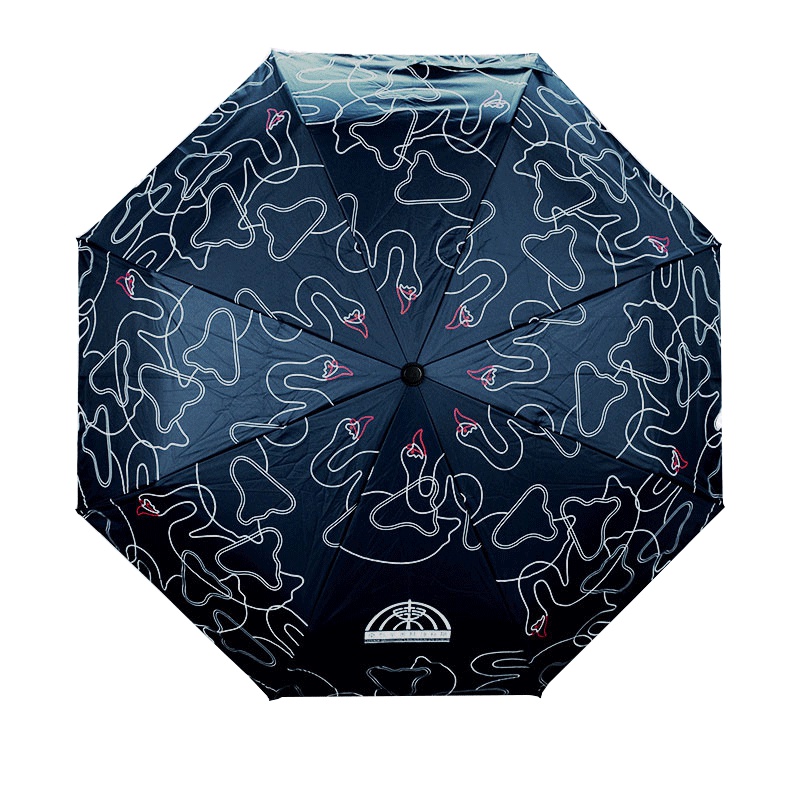 元景 青铜天鹅三折晴雨伞(线下)