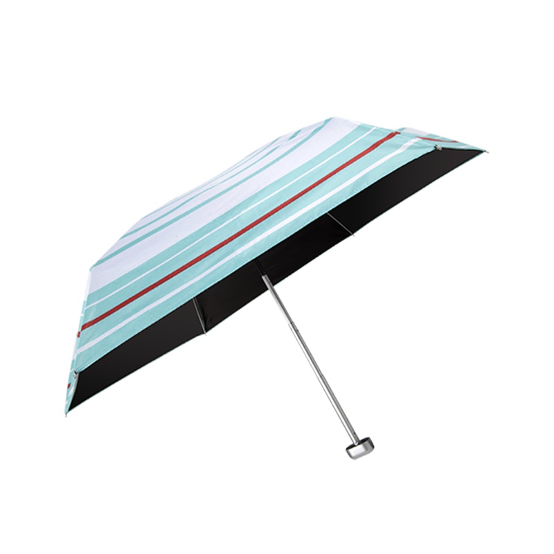 宏达HONDAR 小五折时尚条纹手机伞 防紫外线遮阳防晒太阳伞4625