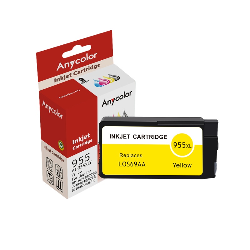 欣彩 955XL墨盒 黄色 AI-955XLY 适用惠普8720 8710 8730 P27724dw 8210