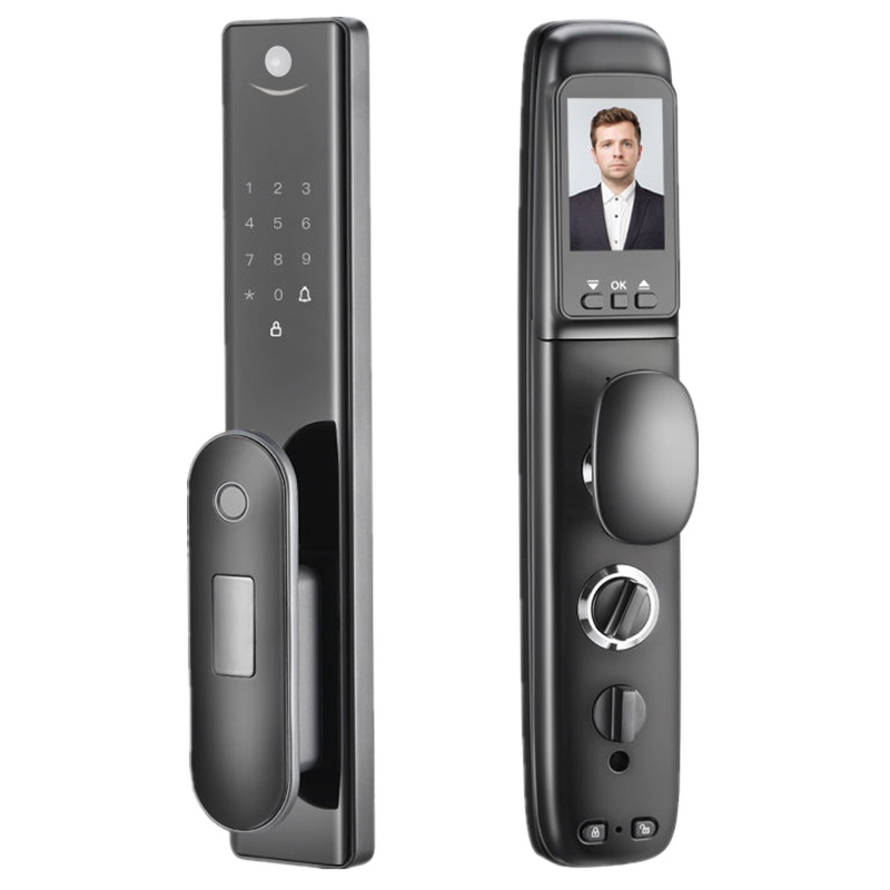 全国专业师傅免费安装 4D人脸识别可视猫眼指纹锁密码刷卡家用防盗门电子锁入户门智能门锁密码锁全自动智能锁