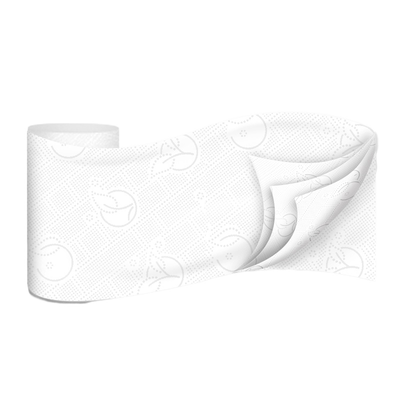 洁柔(C&S) JW003-01 卷纸 粉Face 加厚4层70g卫生纸*10卷(4D立体印花 无芯实芯卷纸)(单位:提)