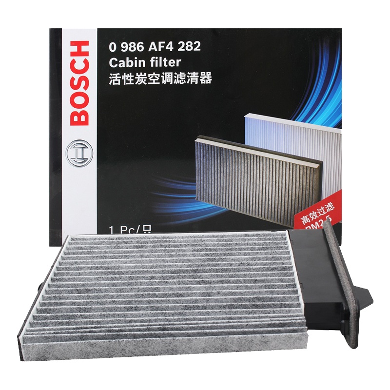 博世（BOSCH）0986AF4282 PM2.5活性炭空调滤清器（颐达1.6L/骊威1.6/轩逸/NV200）
