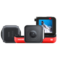 Insta360 ONER 双镜头 摩托车套装(主机 120自拍杆 摩托车配件 )运动相机全景相机运动摄像机