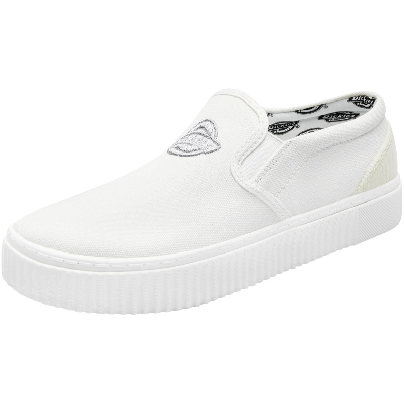 Dickies乐福鞋男鞋夏季百搭英伦风平底懒人鞋潮流刺绣一脚蹬鞋子DK006792