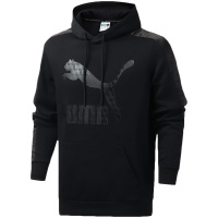 PUMA彪马男装运动服休闲针织连帽卫衣596739