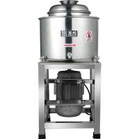 圣托(Shentop)肉丸打浆机商用 酒店饭店菜市场鱼丸磨浆机 不锈钢电动辣椒蔬果磨酱机 STMS-R18