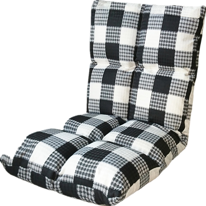 特价懒人沙发单人榻榻米卧室阳台宿舍小沙发床上靠背椅折叠可爱地板椅时尚简约 时尚简约 布艺沙发 巧妈妈