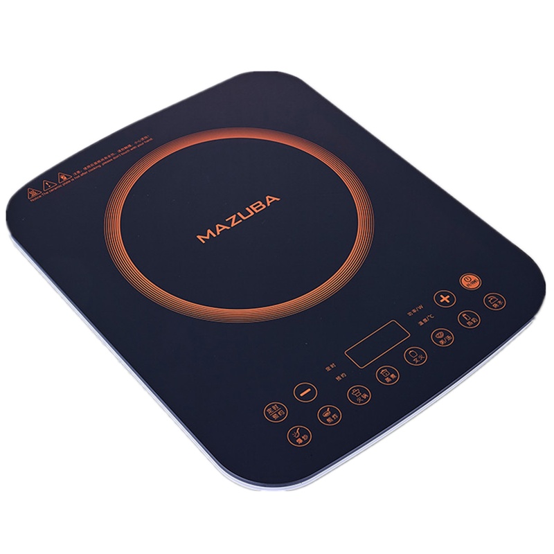 松桥(MAZUBA)电磁炉MIC-TW2121J-S 送双锅(汤锅+炒锅)大圆角设计 多段火 智能预约