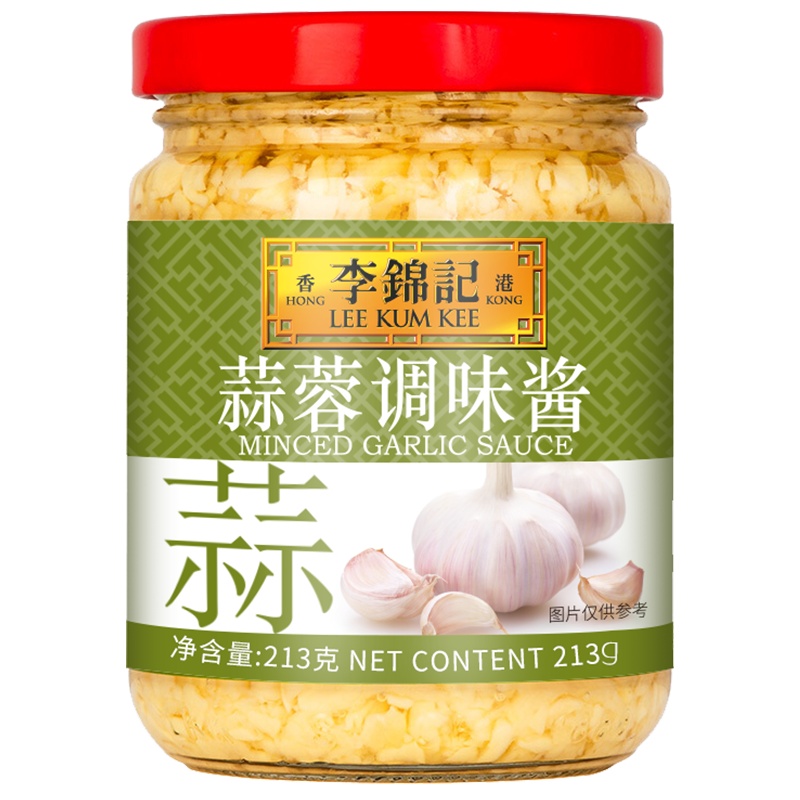 李锦记 火锅调料 蒜蓉调味酱 蒜香浓郁 213g