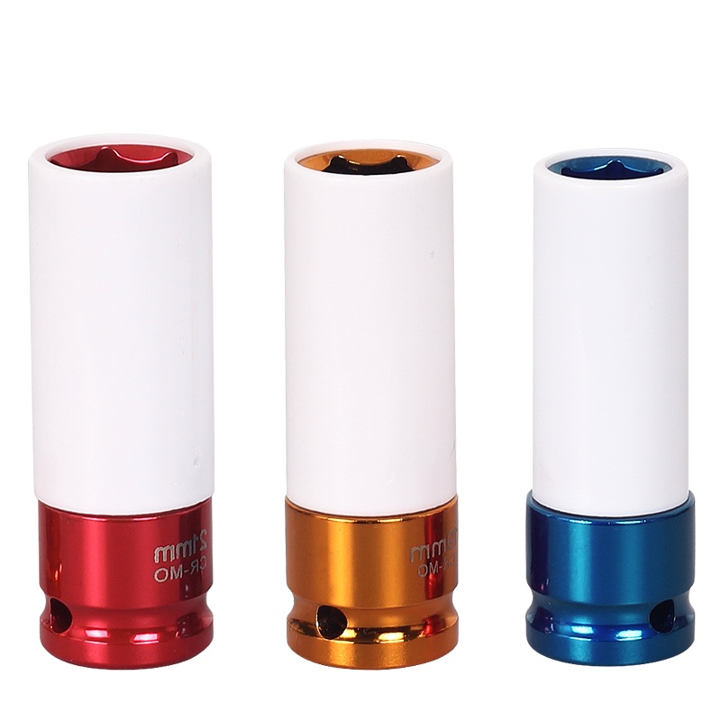 [苏宁自营]工蜂AS008-03G 风动薄壁长套筒三只装 汽修汽保工具