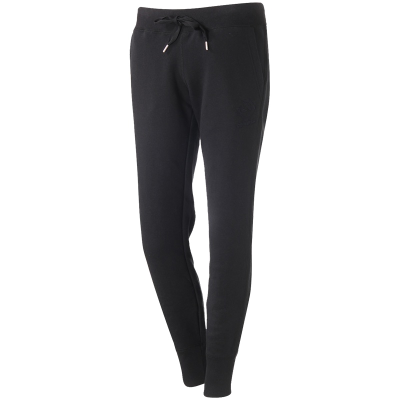 CONVERSE匡威女装长裤针织保暖休闲运动裤10004521 L 黑色