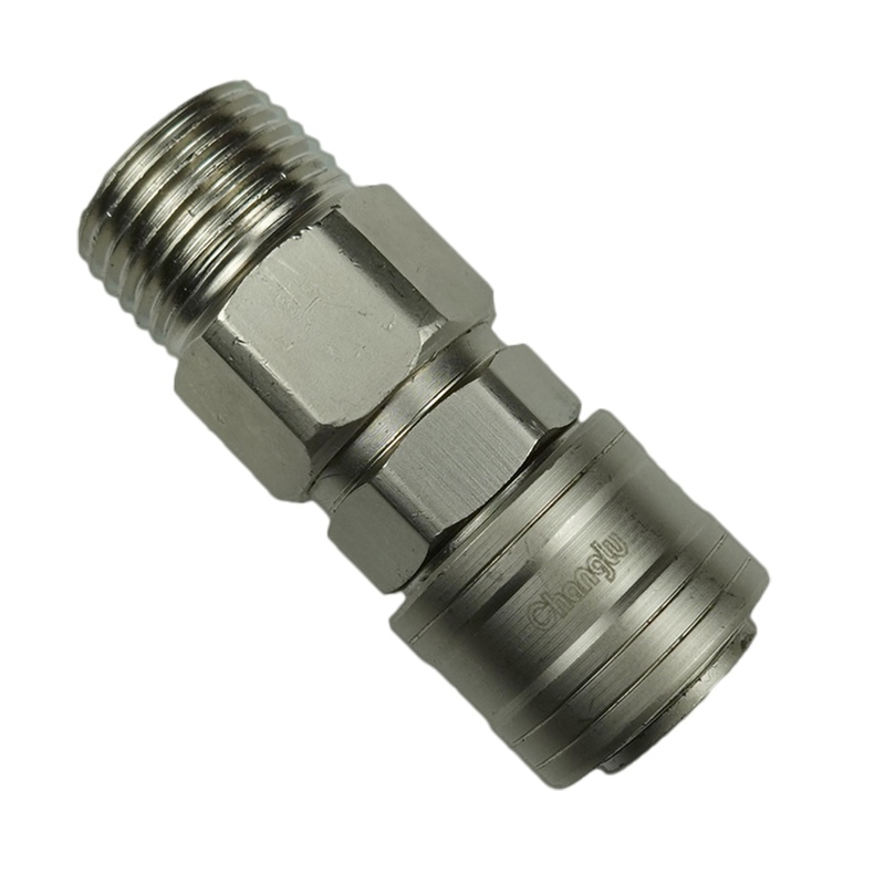 长鹿精密快速接头4分外丝大头