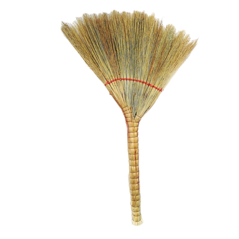 双箭 加大加厚短把高粱苗笤帚 净苗 10把