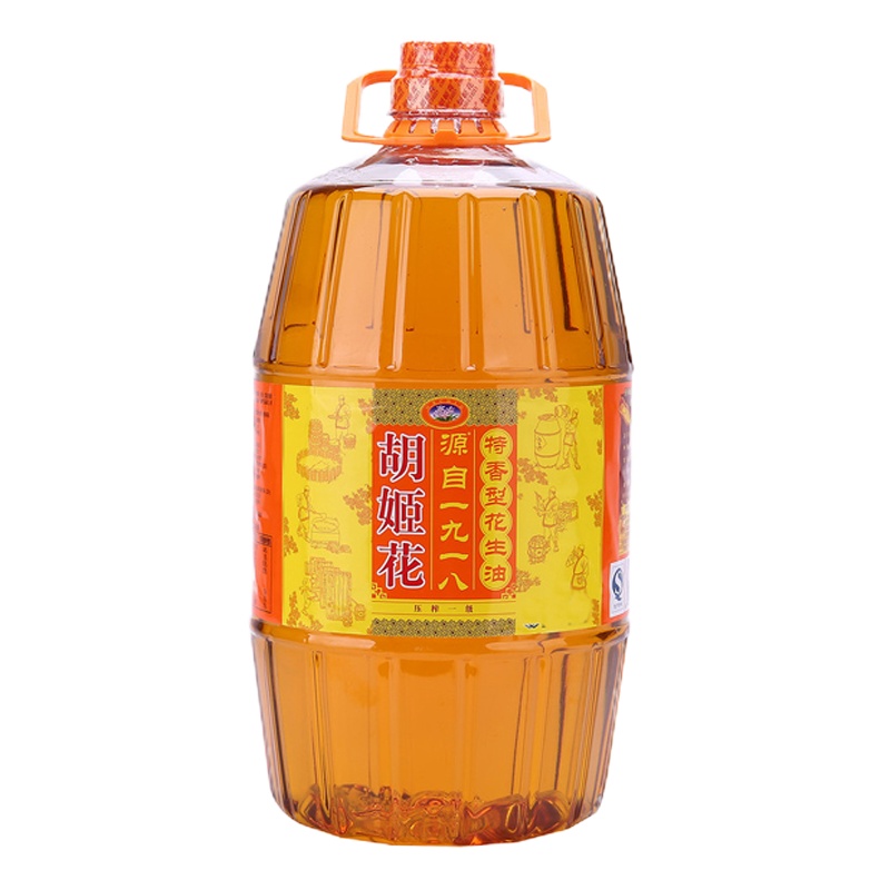 胡姬花 特香型花生油 4.5L 单桶装..