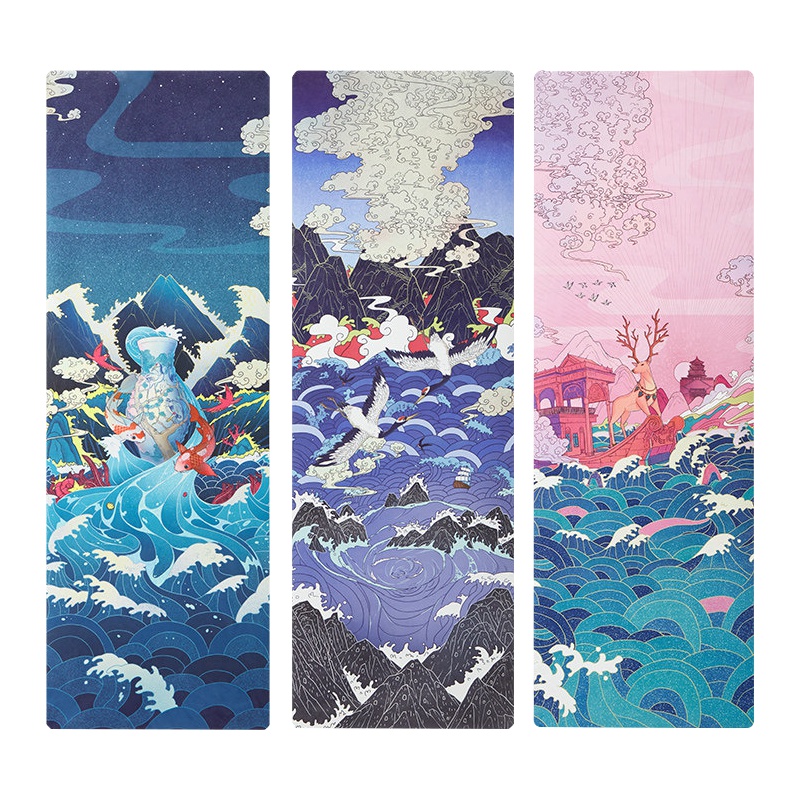 颐和园|六和太平●瑜伽垫 超薄资深型 - 神鹿2mm