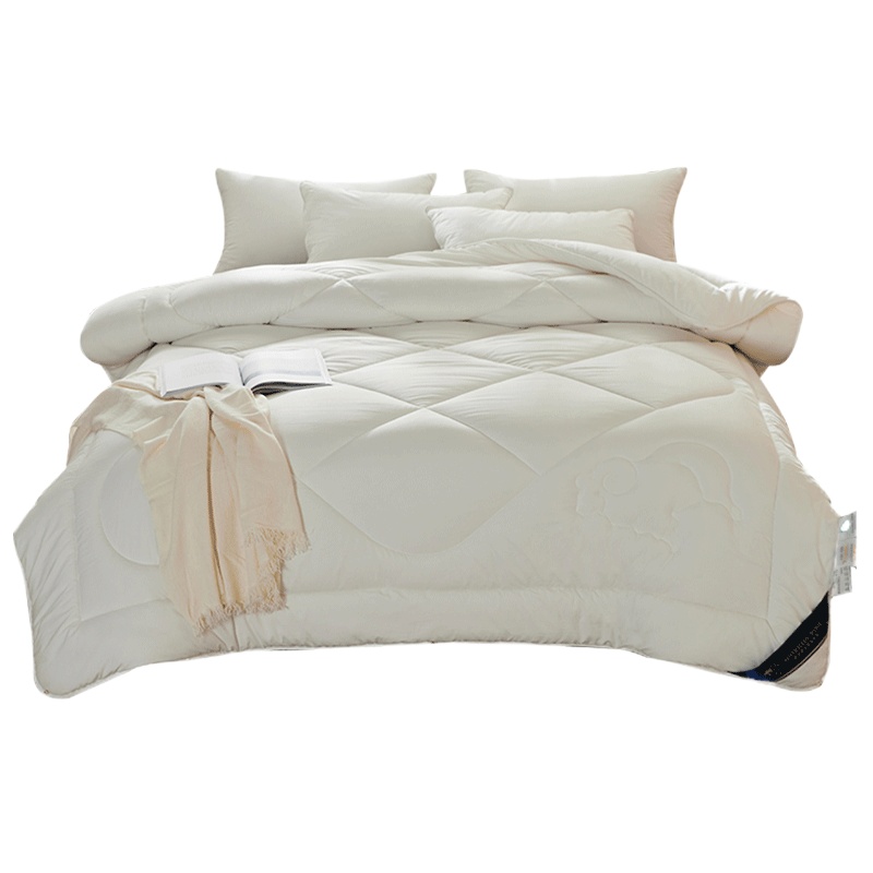 苏宁极物 负离子澳洲羊毛被新氧黑科技春秋被冬被单双人舒适透气被芯