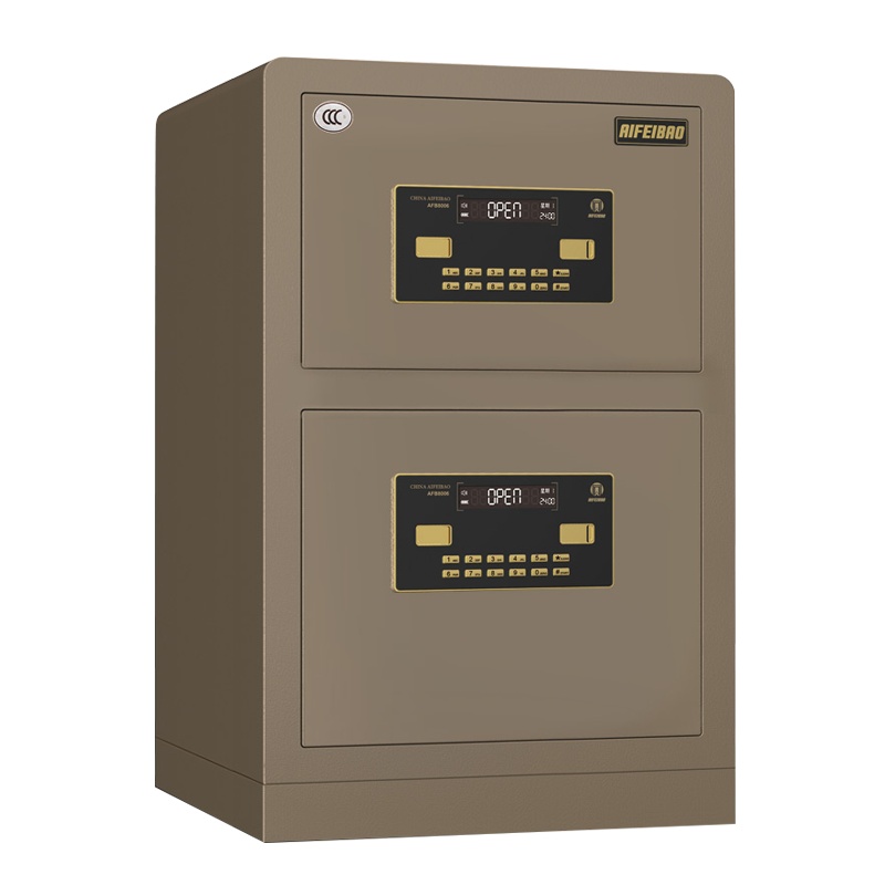 艾斐堡D-73SM电子保险箱H800*W450*D400MM(单位:件)智酷黄