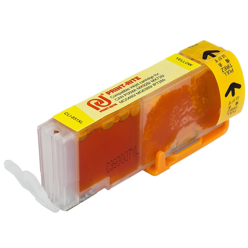 天威适用于CANON-CLI-851/IP7280-YL墨盒 黄色(专业装)