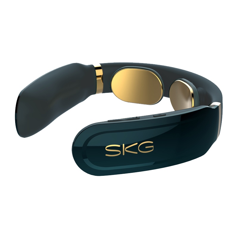 端午节礼物SKG 放松一博K6 炫彩墨绿颈椎按摩仪脖子牵引器办公室护颈热敷颈部按摩仪