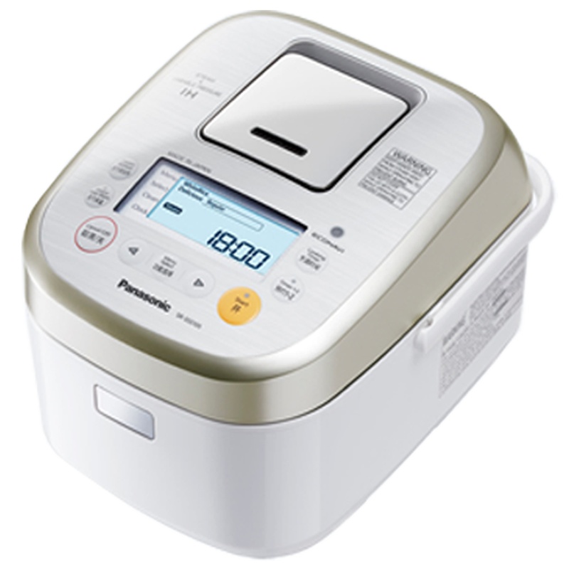 松下(Panasonic)SR-SSS105黄金陶钻陶晶内胆压力六段IH电磁加热预约功能 日本国际版电饭煲电压220V