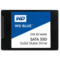 西部数据(WD)2TB SSD固态硬盘 SATA3.0接口 Blue系列-3D进阶高速读写版