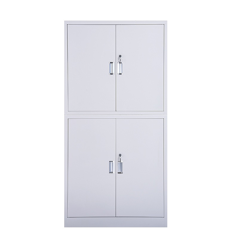 震海 等体大器械文件柜办公柜灰白色经济型档案资料柜办公柜类钢制加厚办公室储物柜