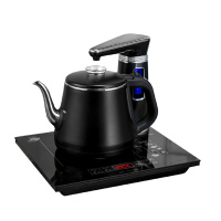 全自动上水壶电热烧水壶黄金蛋泡茶专用抽水茶台单壶家用功夫茶具电磁炉 高鹏硅透明玻璃款[全自动]金色