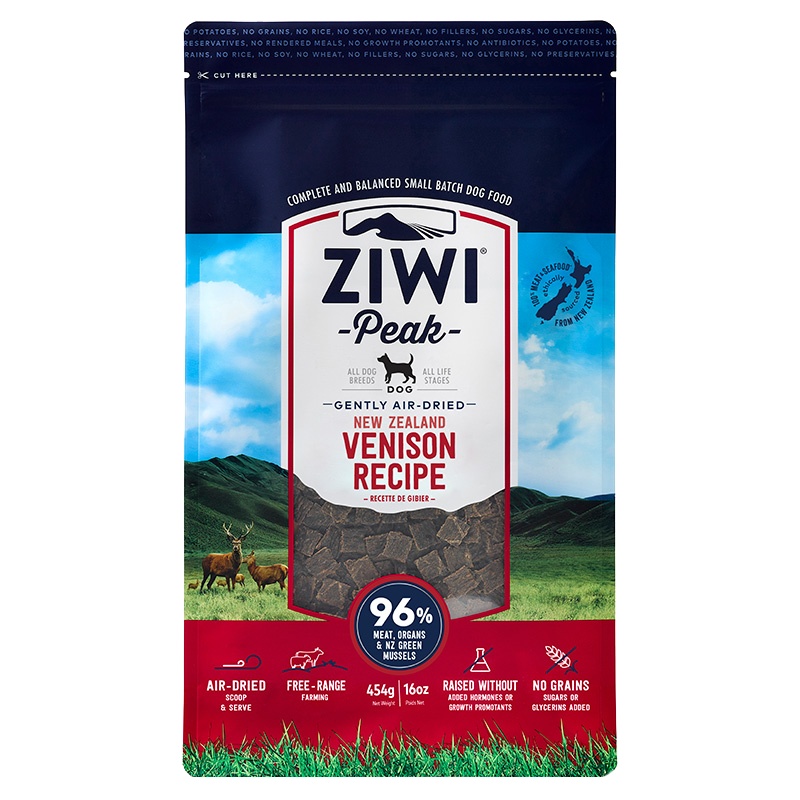 巅峰Ziwi Peak 鹿肉配方风干犬宠物食品 2.5kg