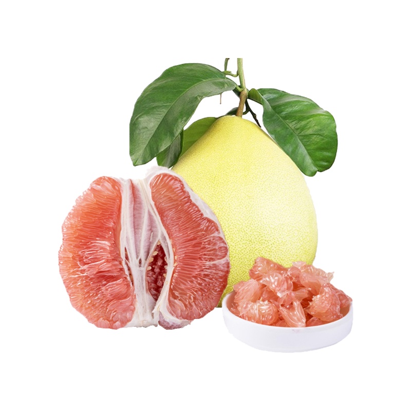 [西沛生鲜]新鲜平和红心柚 净重4.5斤 2个 新鲜柚子水果 蜜柚 甜蜜多汁