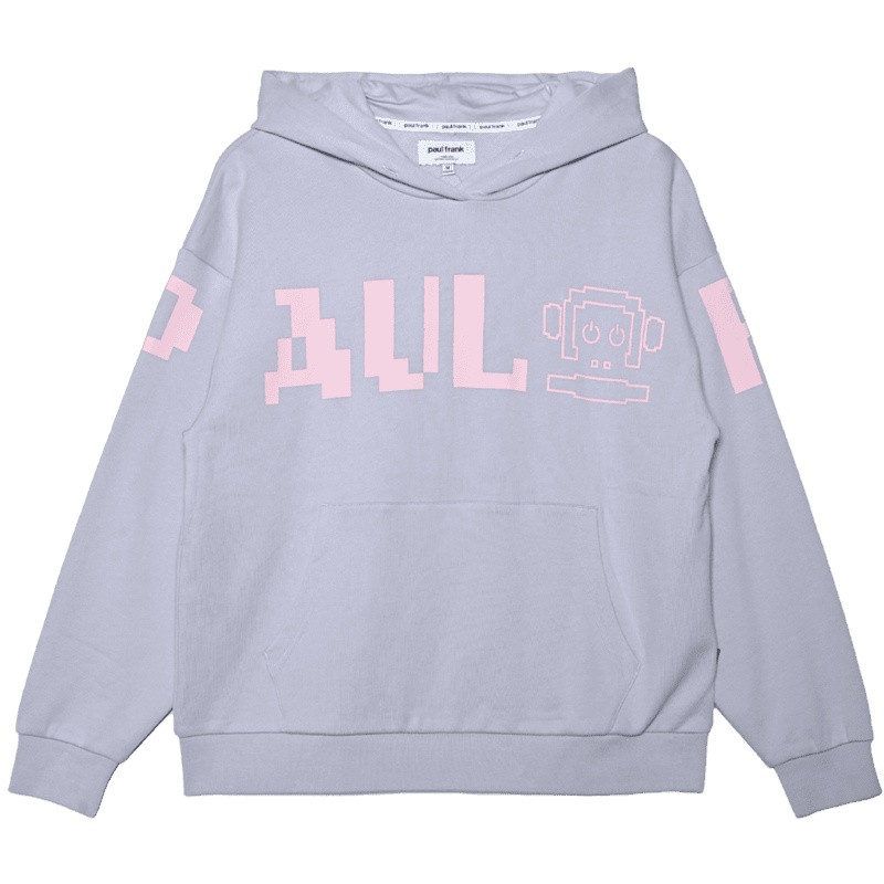 大嘴猴 春季新款韩版宽松印花连帽卫衣女