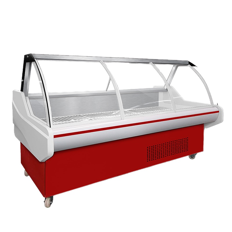 希冷(XILEN)熟食柜凉菜展示柜冷藏鸭脖柜 保鲜柜点菜柜卤菜卤肉柜冷鲜柜商用 风冷熟食柜1.0米