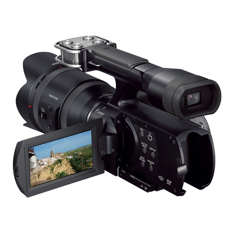 索尼(SONY) NEX-VG30EH（EPZ 18-200mm镜头）高清数码摄像机 约1360万像素 3英寸屏