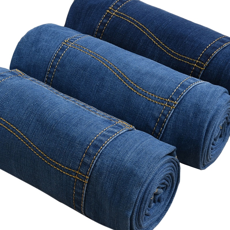 春夏季弹力牛仔裤男修身商务青年休闲宽松直筒长裤子男士长裤