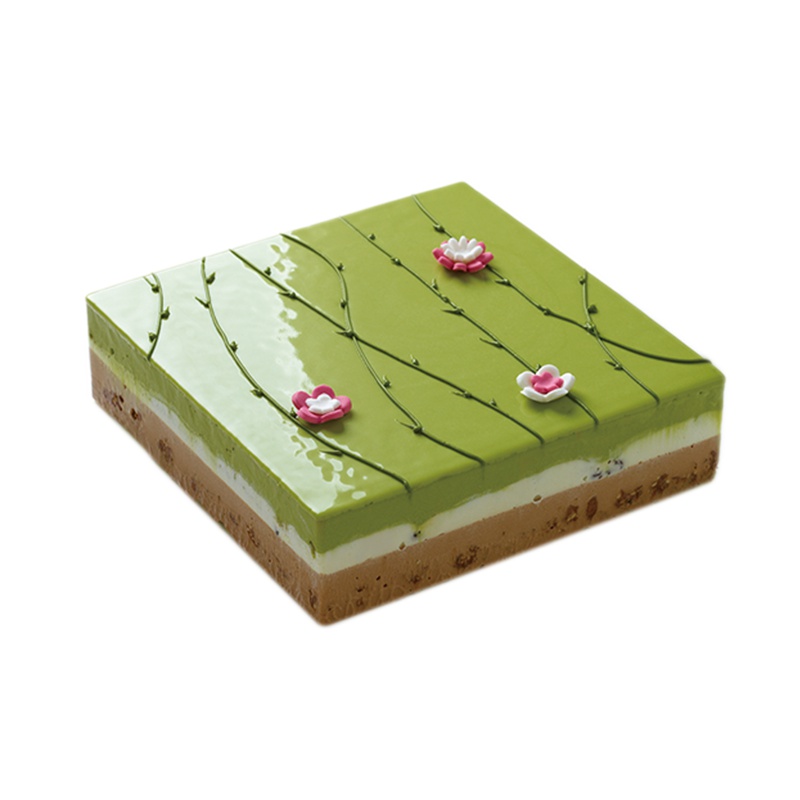 抹茶慕斯生日蛋糕