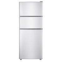 夏新(AMOI) BCD-57A138A闪亮银 57L 三门冰箱小型家用冷藏冷冻三温迷你小电冰箱