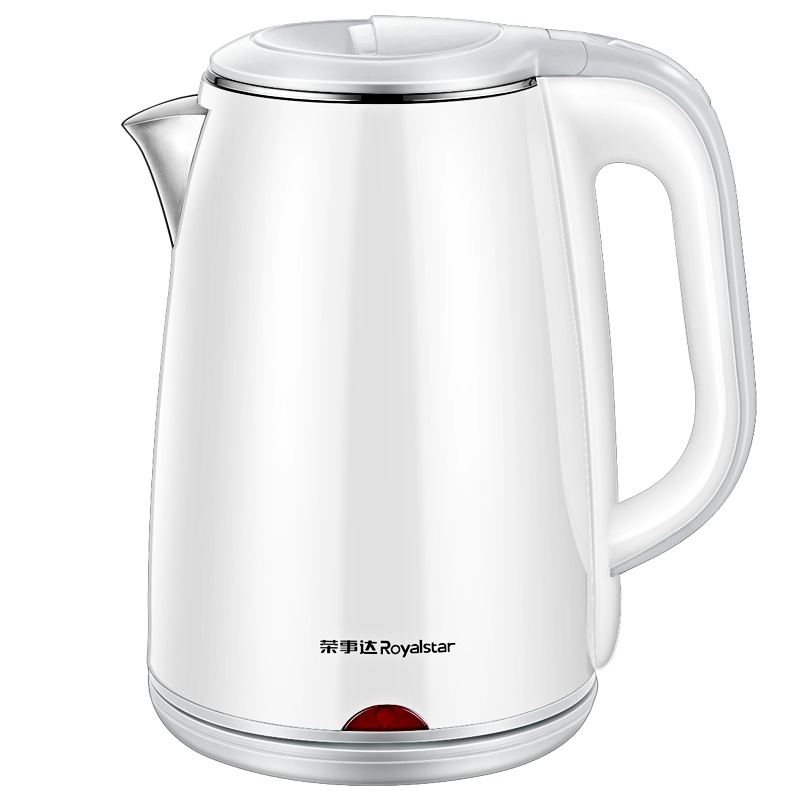 荣事达(Royalstar)电热水壶GS18B11电水壶304不锈钢1.8L容量双层防烫暖水壶烧水壶开水壶