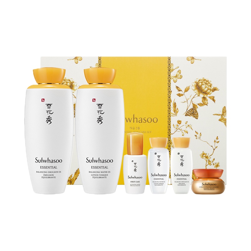 Sulwhasoo 雪花秀滋盈肌本护肤水乳2件护肤套装礼盒 控油平衡