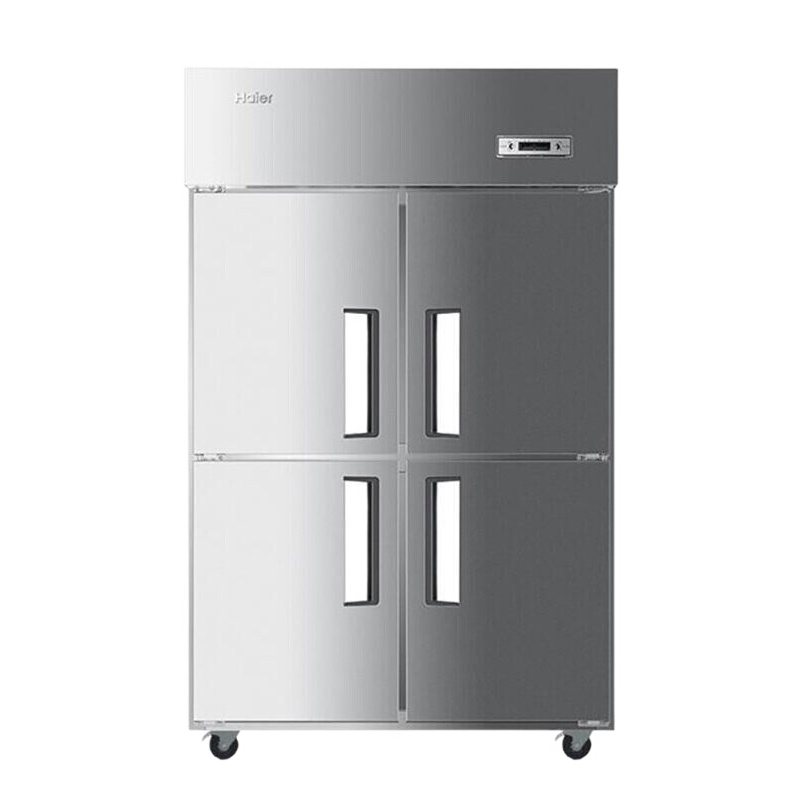 海尔(Haier)冷柜 SL-1050D4 890升 立式四门单温全冷冻厨房冰箱冰柜 饭店冷柜 商用冷冻冰柜