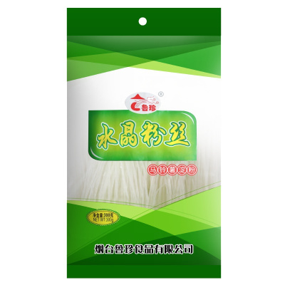 鲁珍 水晶粉丝300gX2袋 马铃薯粉速食火锅粉东北特产土豆细粉条炖肉