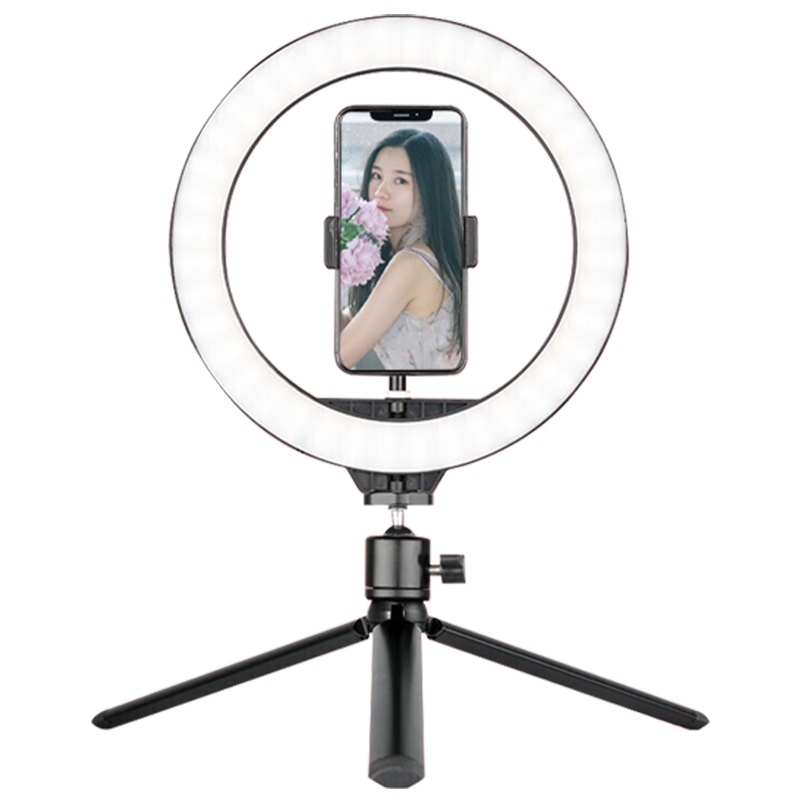 znnco 直播支架手机补光灯自拍杆三脚架拍照神器拍视频抖音vlog美颜摄像俯仰拍落地全套设备便携式