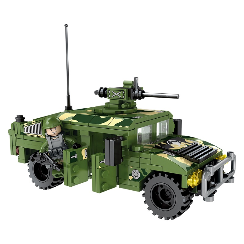 ORSIM奥森 悍马越野车 儿童益智拼装积木 89006