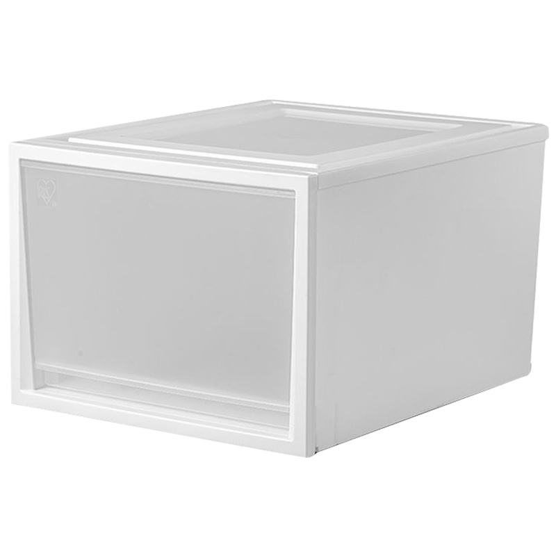 爱丽思衣柜收纳盒塑料内衣服床底抽屉式整理箱玩具储物箱子收纳箱