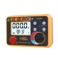 接地电阻测试仪法耐数字接地电阻表摇表高精度防雷测试仪AR4105A ST4105B_0~2000Ω_